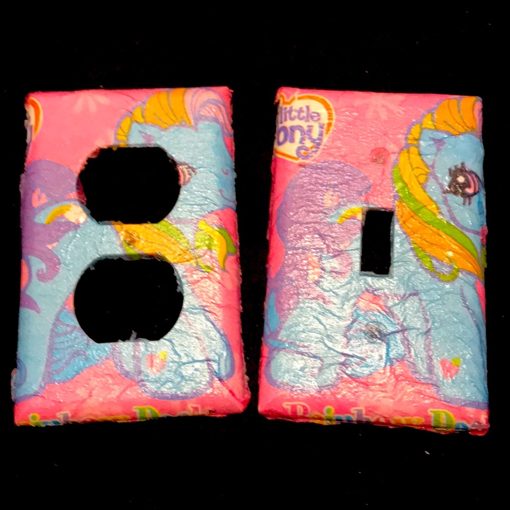 💖Light and plug cover plates